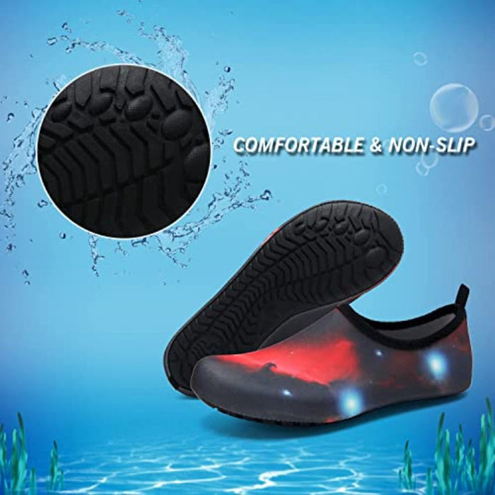 Water-Resistant Comfort Shoes with Non-Slip Grip