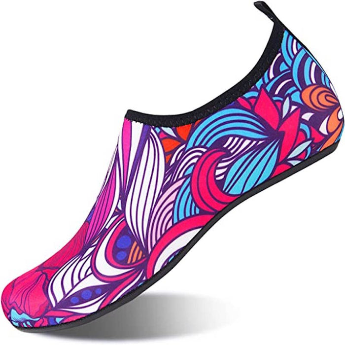 Aqua Water Sports Printed Shoes For Beach Surfing And Pool