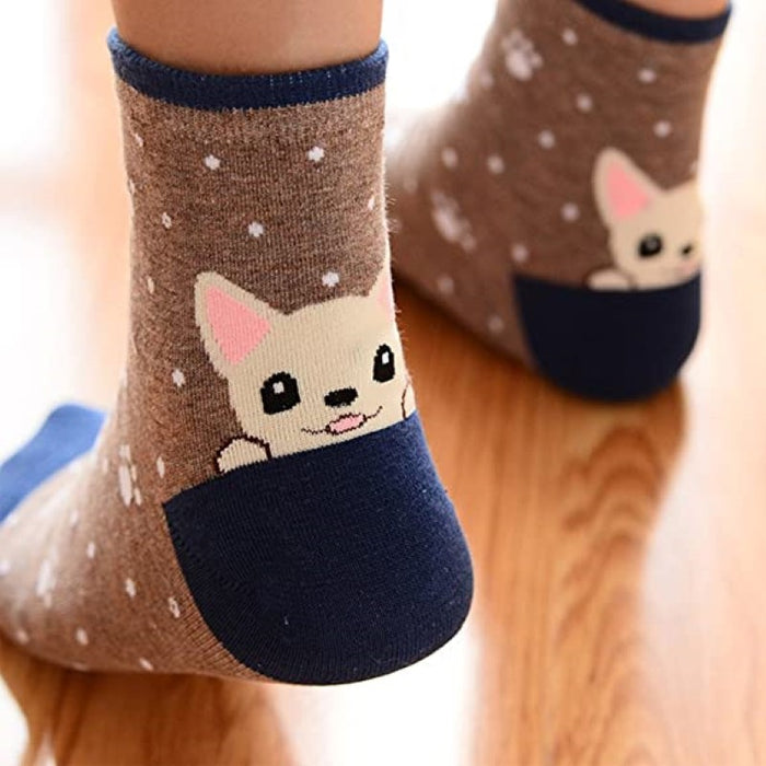 Animal Pattern Design Comfort Socks For Women
