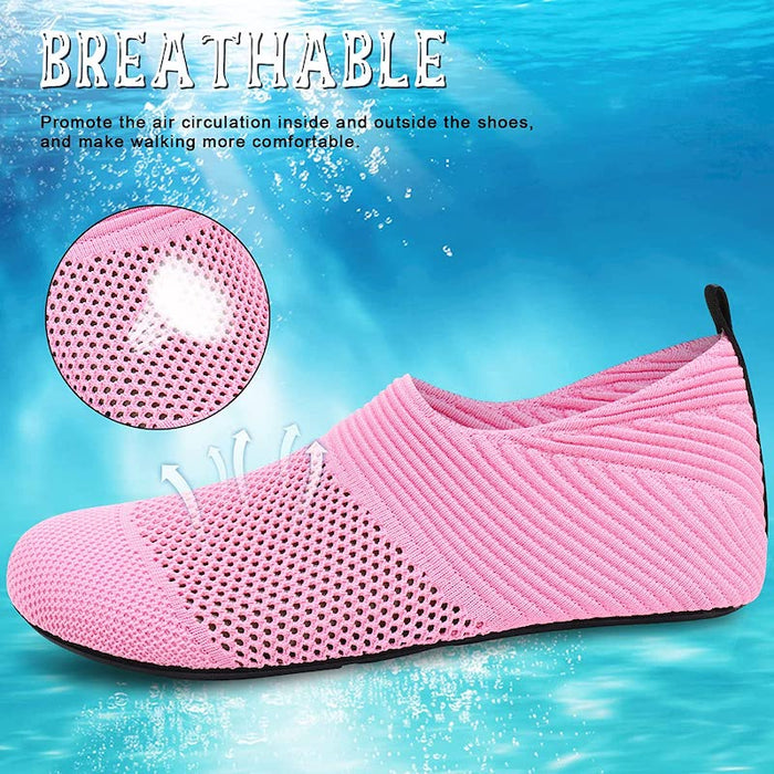 Men And Women Quick Dry Aquatic Shoes For Beach Swim Surf Water Sport