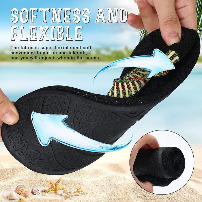 Quick-Dry Aquatic Shoes For Beach Swim Water Sports