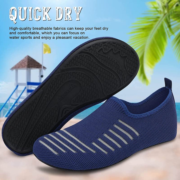 Rapid Dry Aquatic Shoes - Breathable Water Shoes for Men and Women