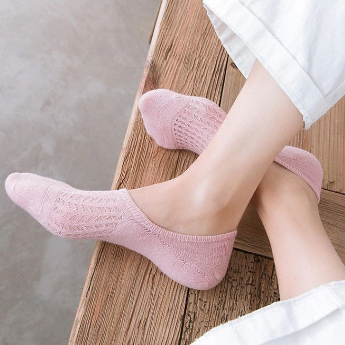 Non-slip Casual Low Ankle Socks For Women