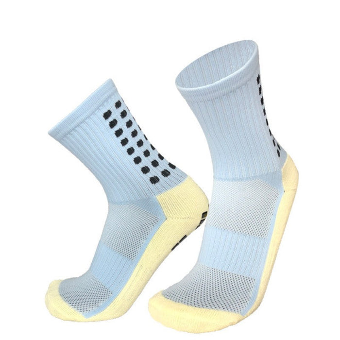 Football Socks Round Silicone Suction Cup for Men Women