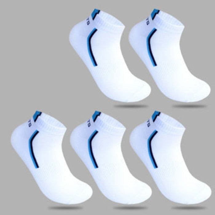 5 Pairs/lot Cotton Sports Men Socks
