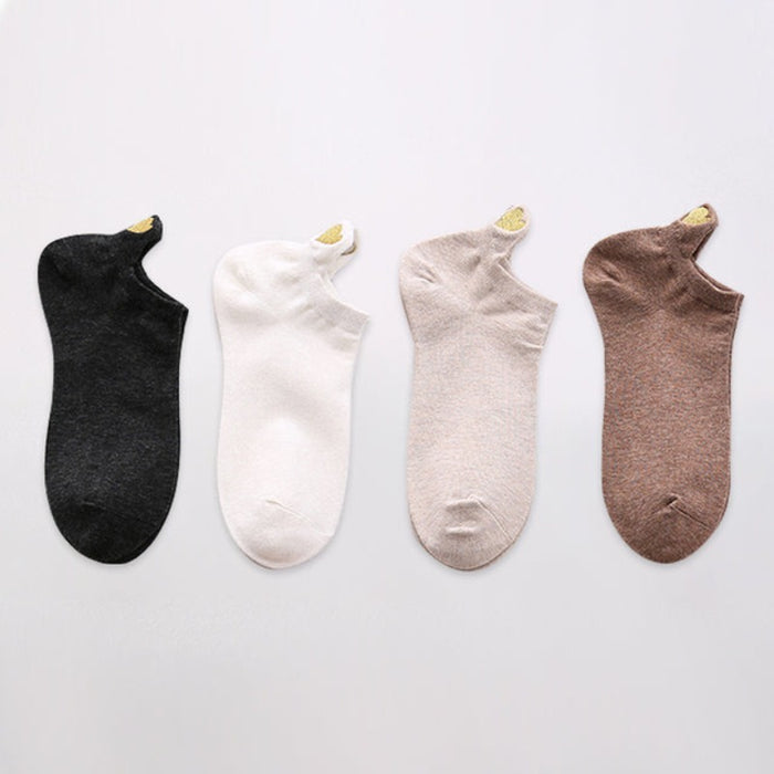 Cotton Socks for Women, 4 Pairs