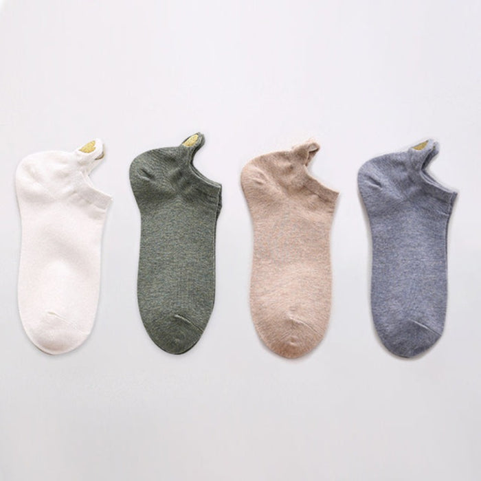 Cotton Socks for Women, 4 Pairs